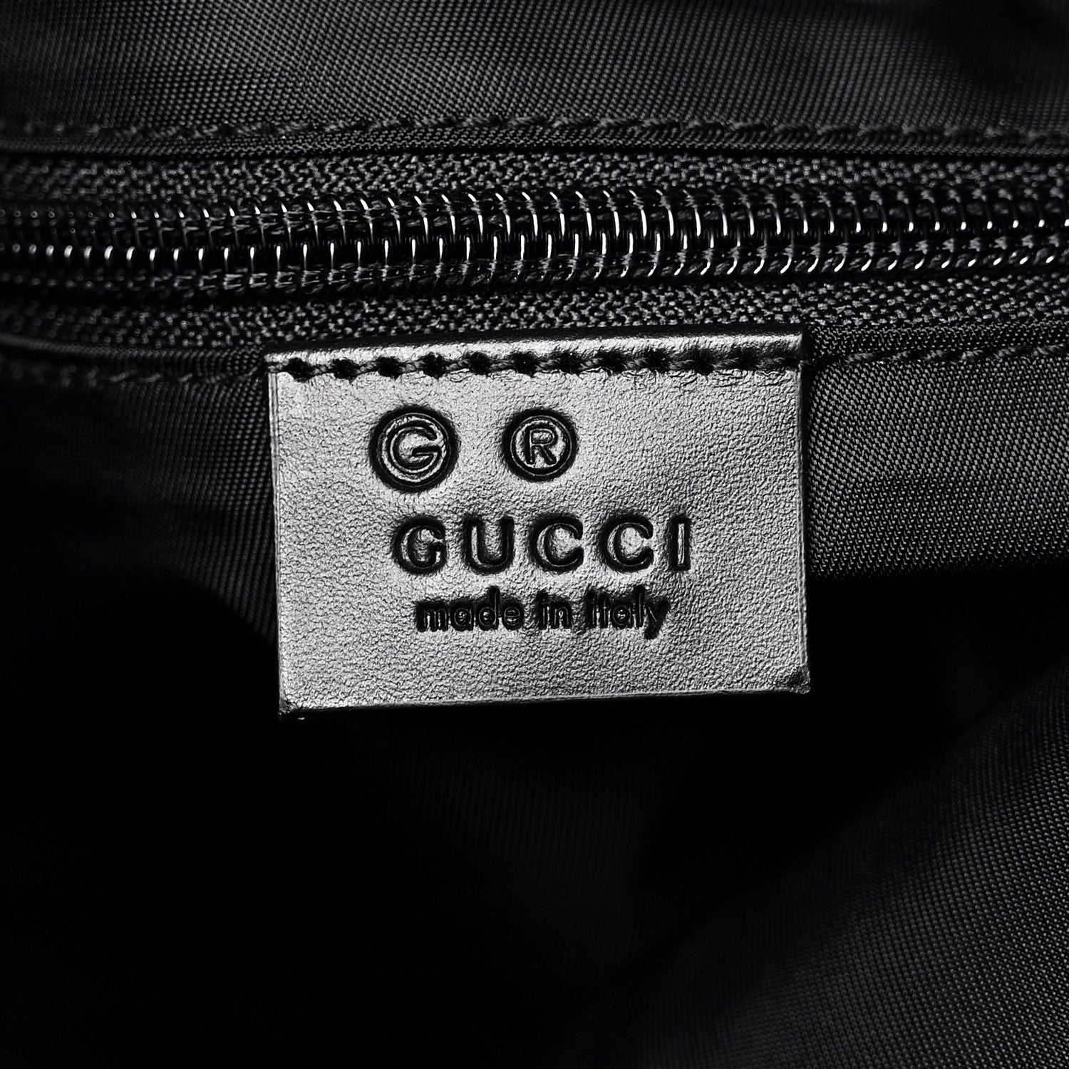 Gucci Techno Canvas Web Single Buckle Backpack Black 6 of 11