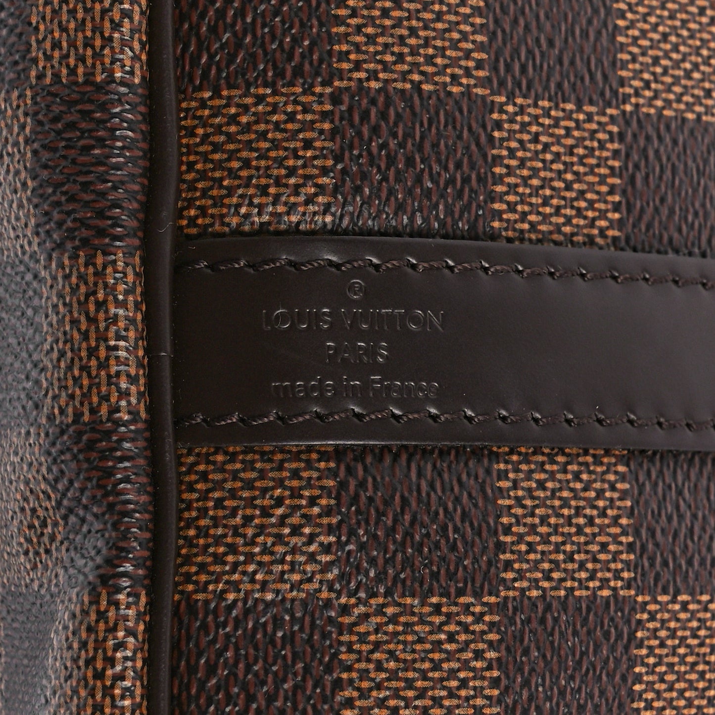 Damier Ebene Patches Speedy Bandouliere 30