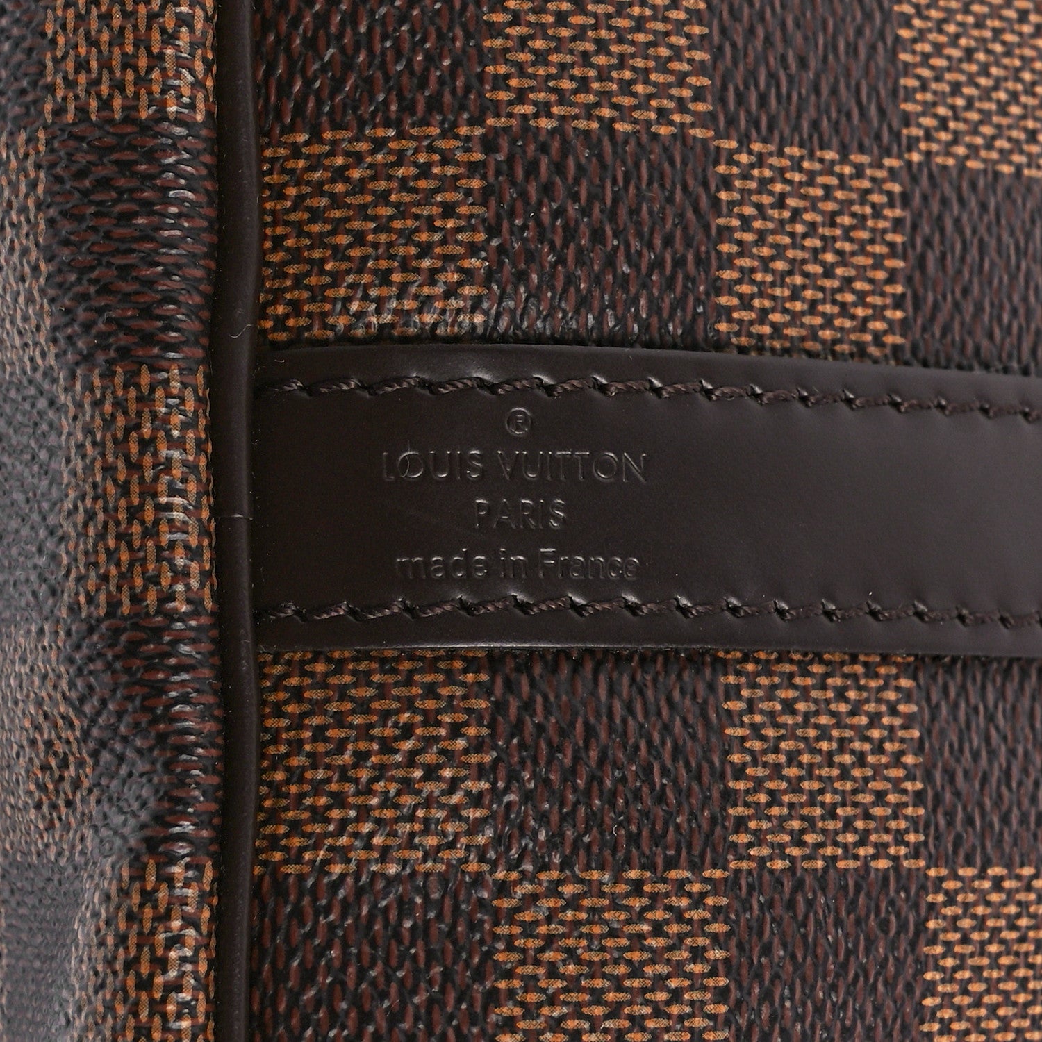 Louis Vuitton Damier Ebene Patches Speedy Bandouliere 30 6 of 11