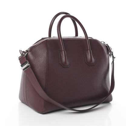Givenchy Sugar Goatskin Medium Antigona Oxblood 2 of 8