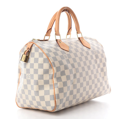 Louis Vuitton Damier Azur Speedy 30 3 of 11
