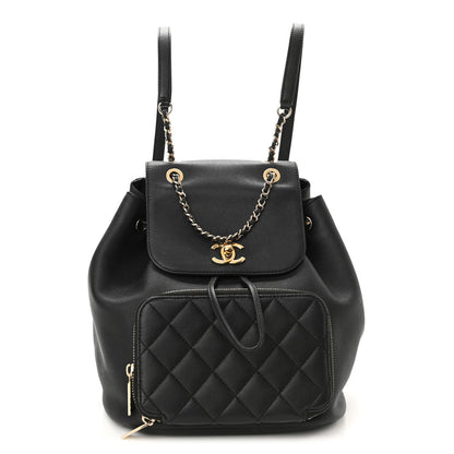 Chanel Caviar Quilted Business Affinity Backpack Black 1 of 11
