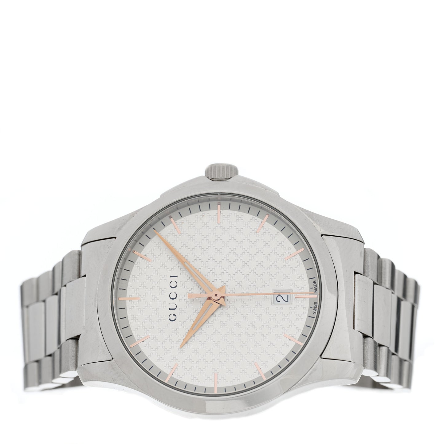 Stainless Steel 38mm G-Timeless Diamante Quartz Watch