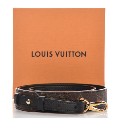 Louis Vuitton Monogram Bandouliere Shoulder Strap XL Black 5 of 5