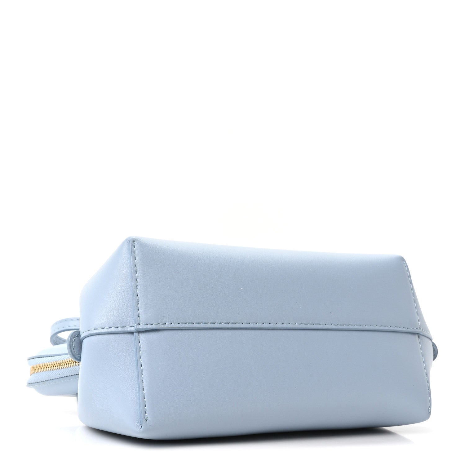 Mansur Gavriel Smooth Calfskin Mini Frame Crossbody Bag Light Blue 3 of 9