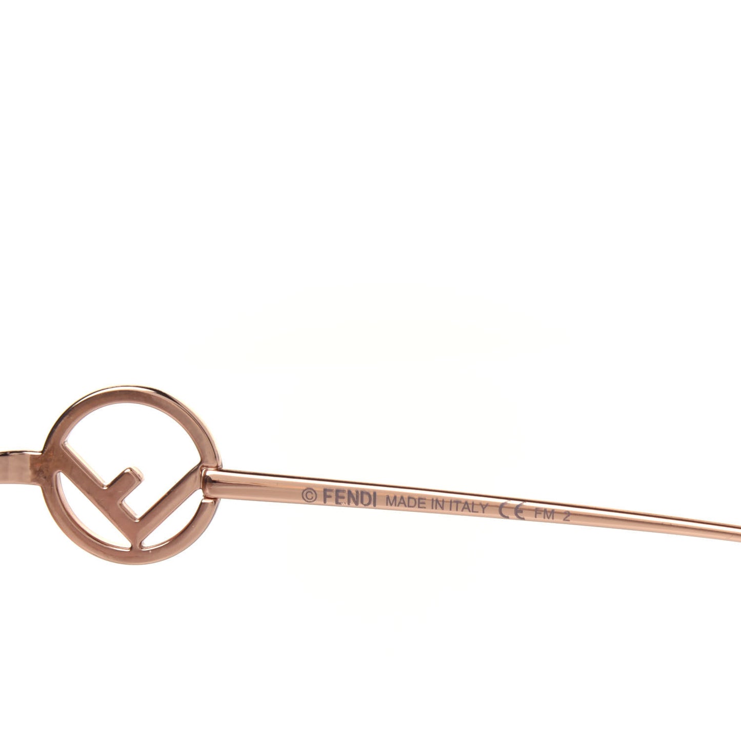 Metal F is Fendi Sunglasses FF 0335/F/S Gold