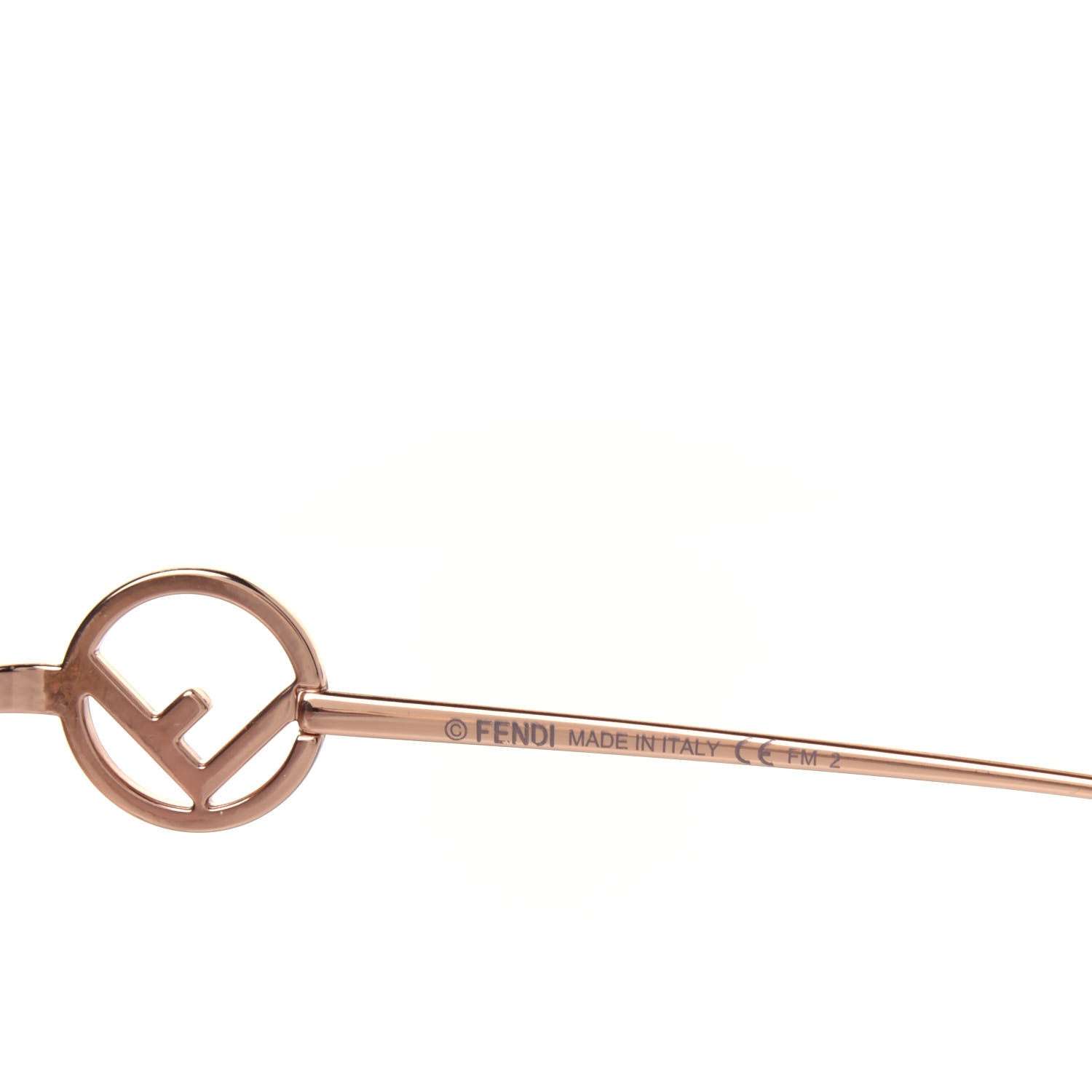 Fendi Metal F is Fendi Sunglasses FF 0335/F/S Gold 6 of 8
