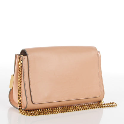 Chloe Nappa Medium Elle Chain Clutch Blush Nude 3 of 7