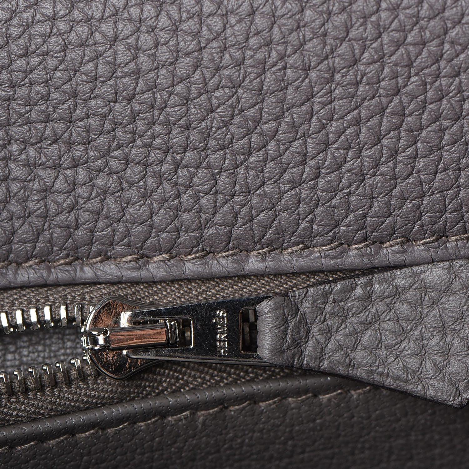 Hermes Togo Kelly Retourne 28 Etain 13 of 35