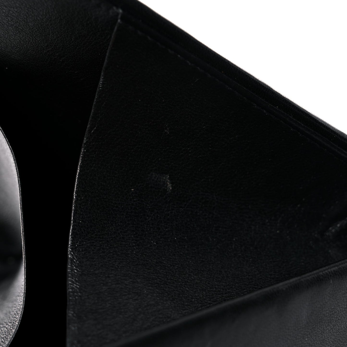 Lambskin Pyramid Clutch Black