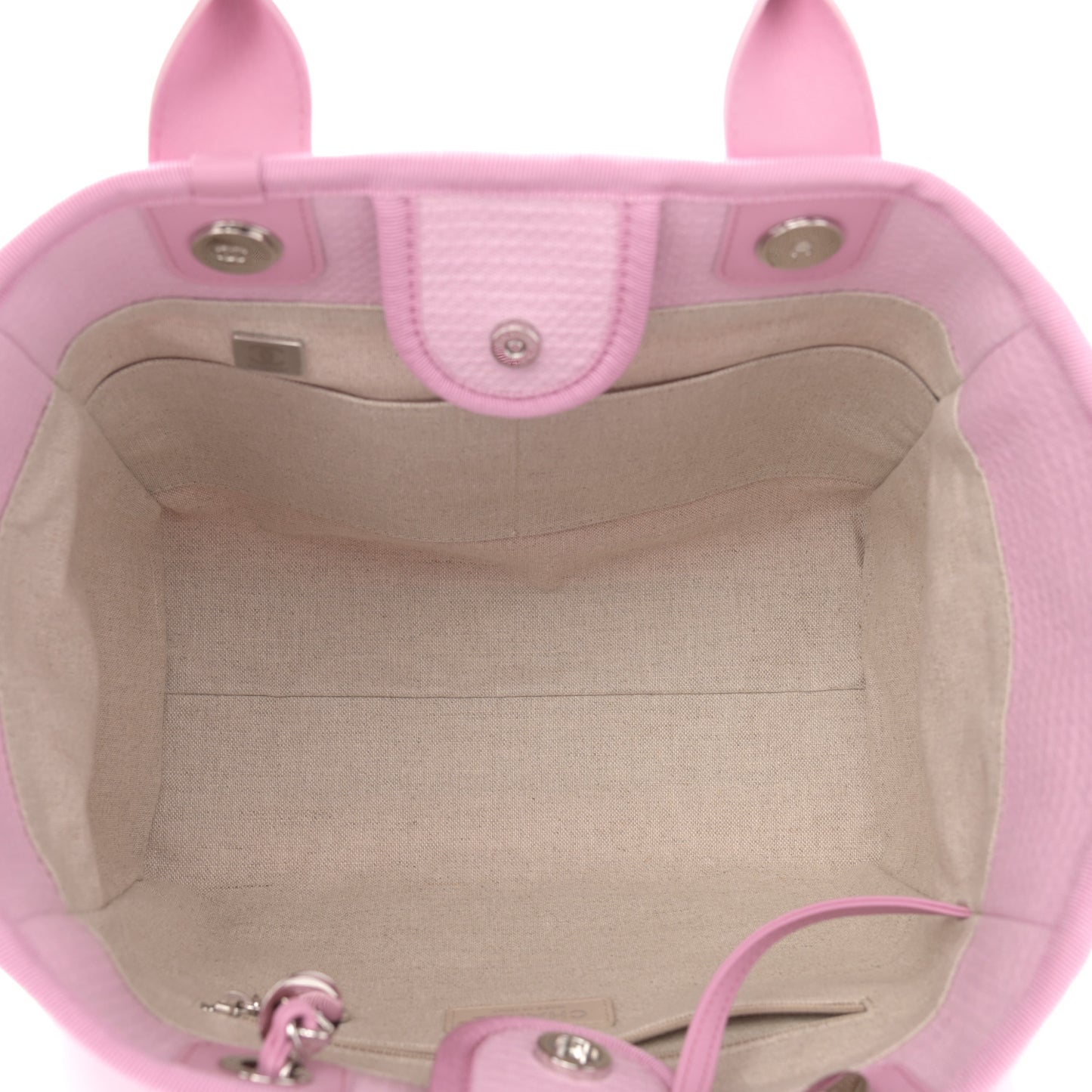 Mixed Fibers Small Deauville Tote Pink