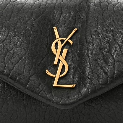 Saint Laurent Grained Lambskin Medium Calypso Black 9 of 11
