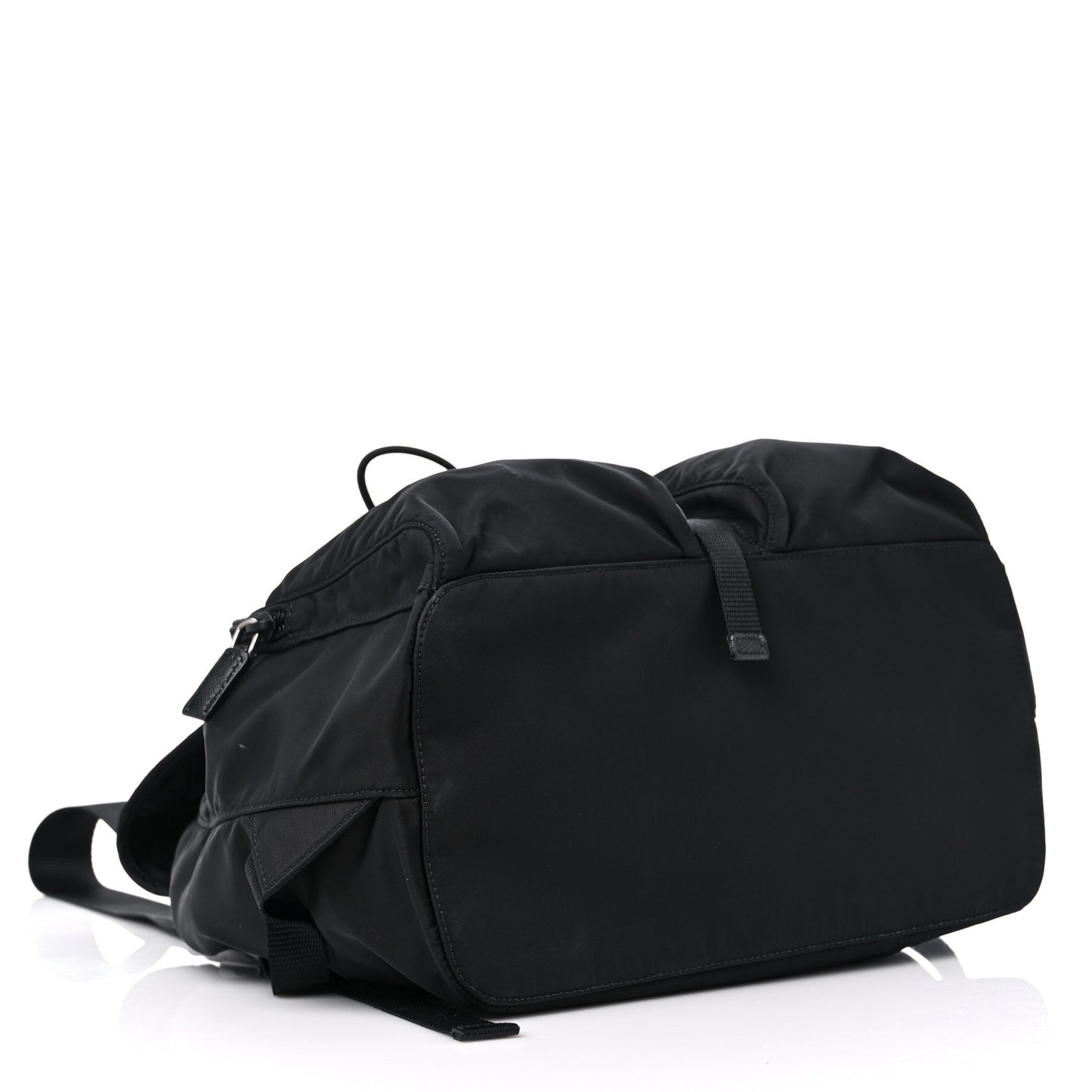 Tessuto Nylon Saffiano Vela Backpack Black