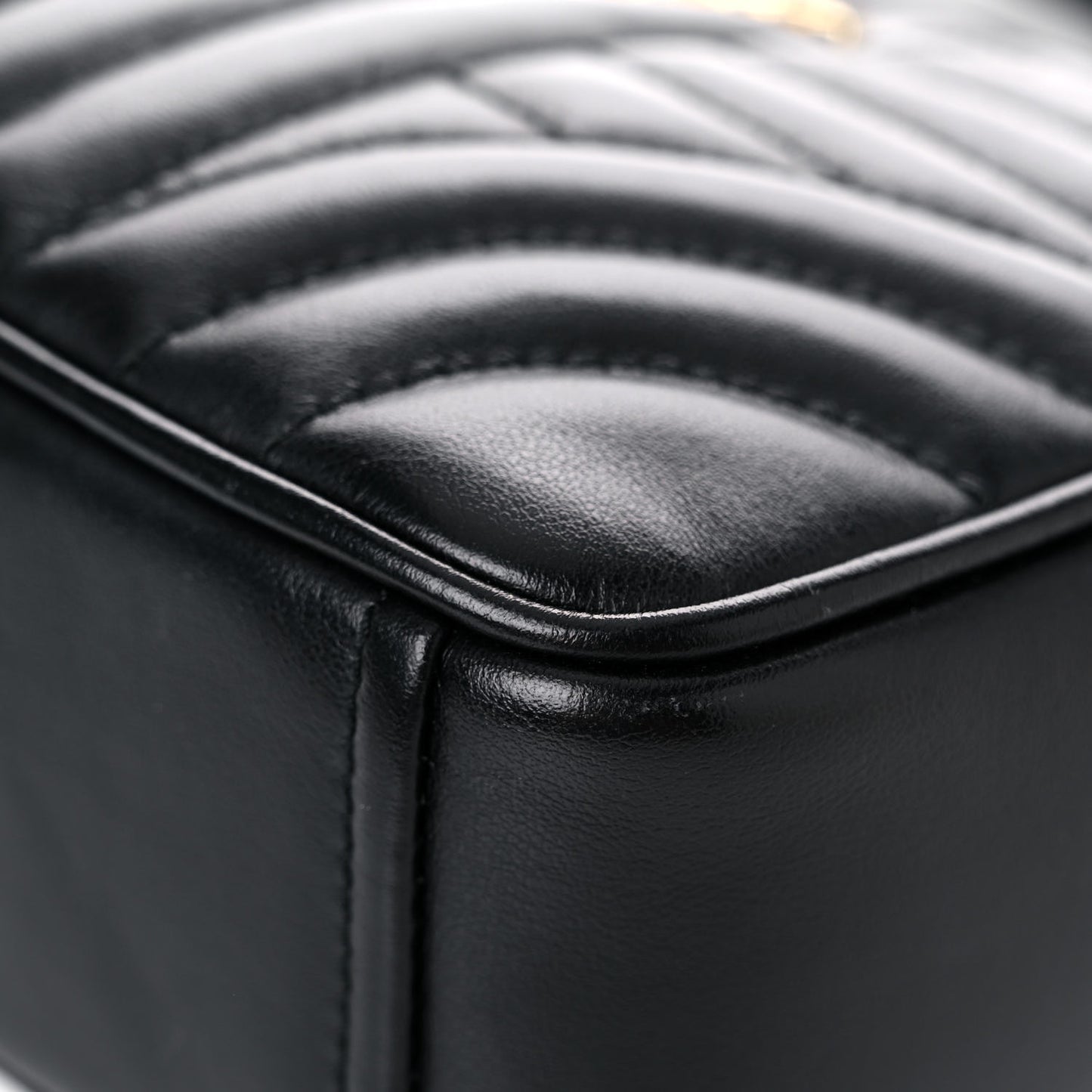 Soft Calfskin Diagramme Crossbody Bag Black