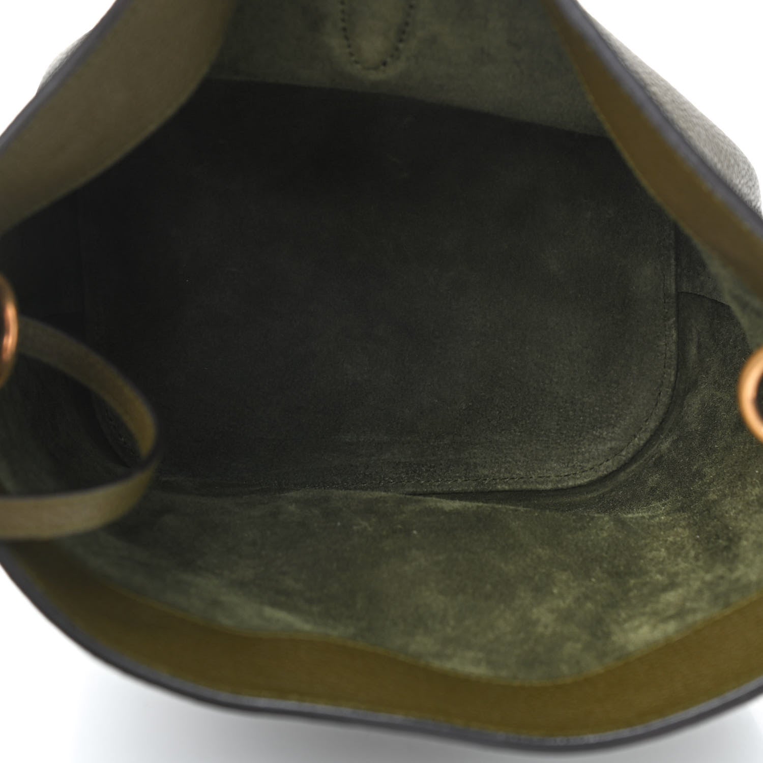 Gucci Soft Grained Calfskin Small Jackie Bucket Bag Green 4 of 10
