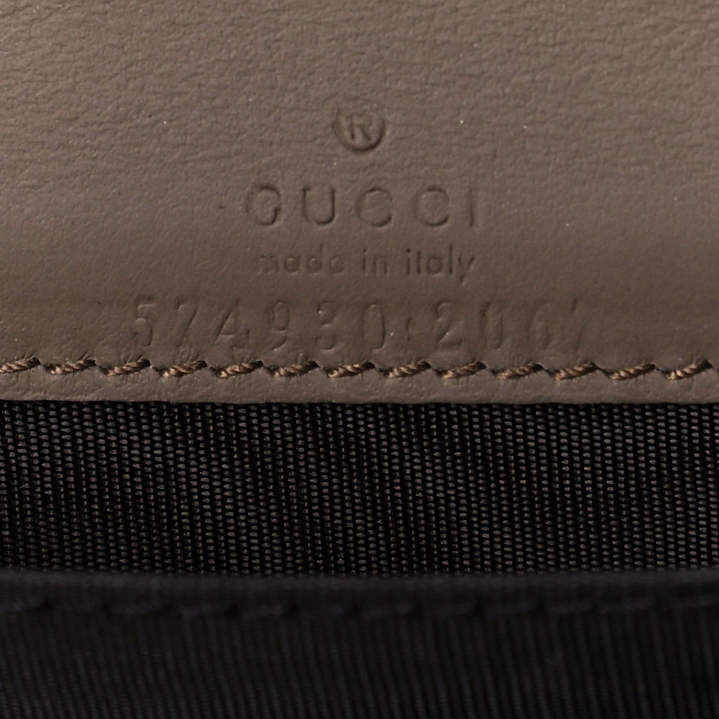 GG Supreme Monogram Dionysus Coin Purse Taupe