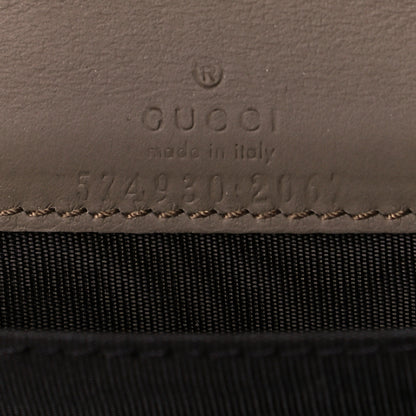 Gucci GG Supreme Monogram Dionysus Coin Purse Taupe 7 of 8
