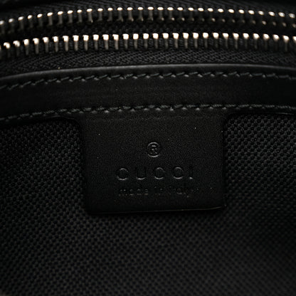 Gucci Soft GG Supreme Monogram Web Belt Bag Black Grey 6 of 10