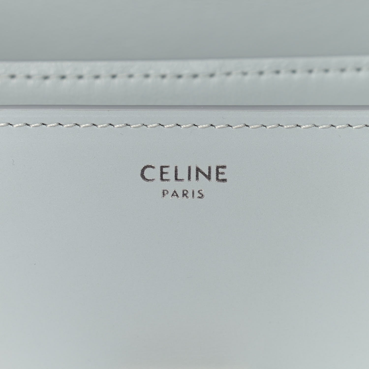 Celine Box Calfskin Teen Classic Box Flap Bag Frost 9 of 10