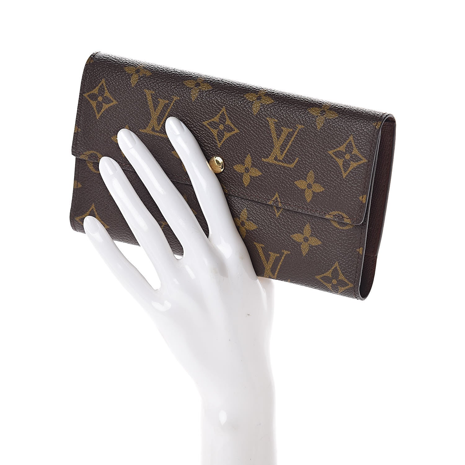 Louis Vuitton Monogram Porte Tresor International Wallet 2 of 6