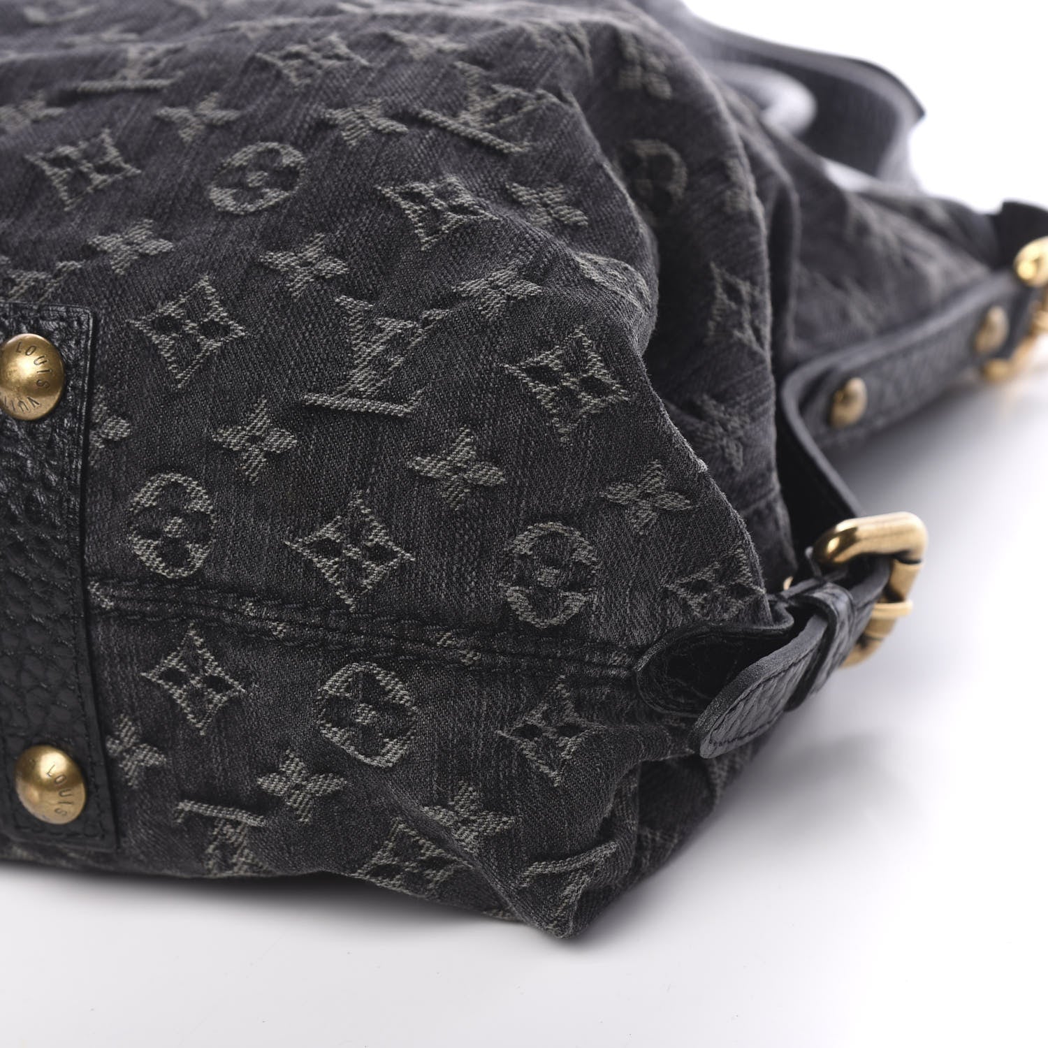 Louis Vuitton Denim Neo Cabby GM Black 9 of 10