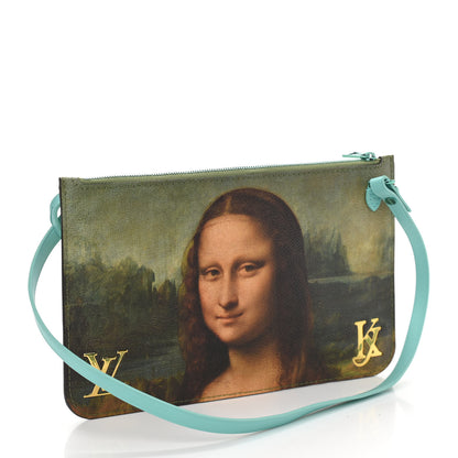 Louis Vuitton Masters Da Vinci Neverfull MM Pochette 3 of 9