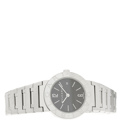 Bulgari Stainless Steel 26mm Quartz Watch Black 2 of 4