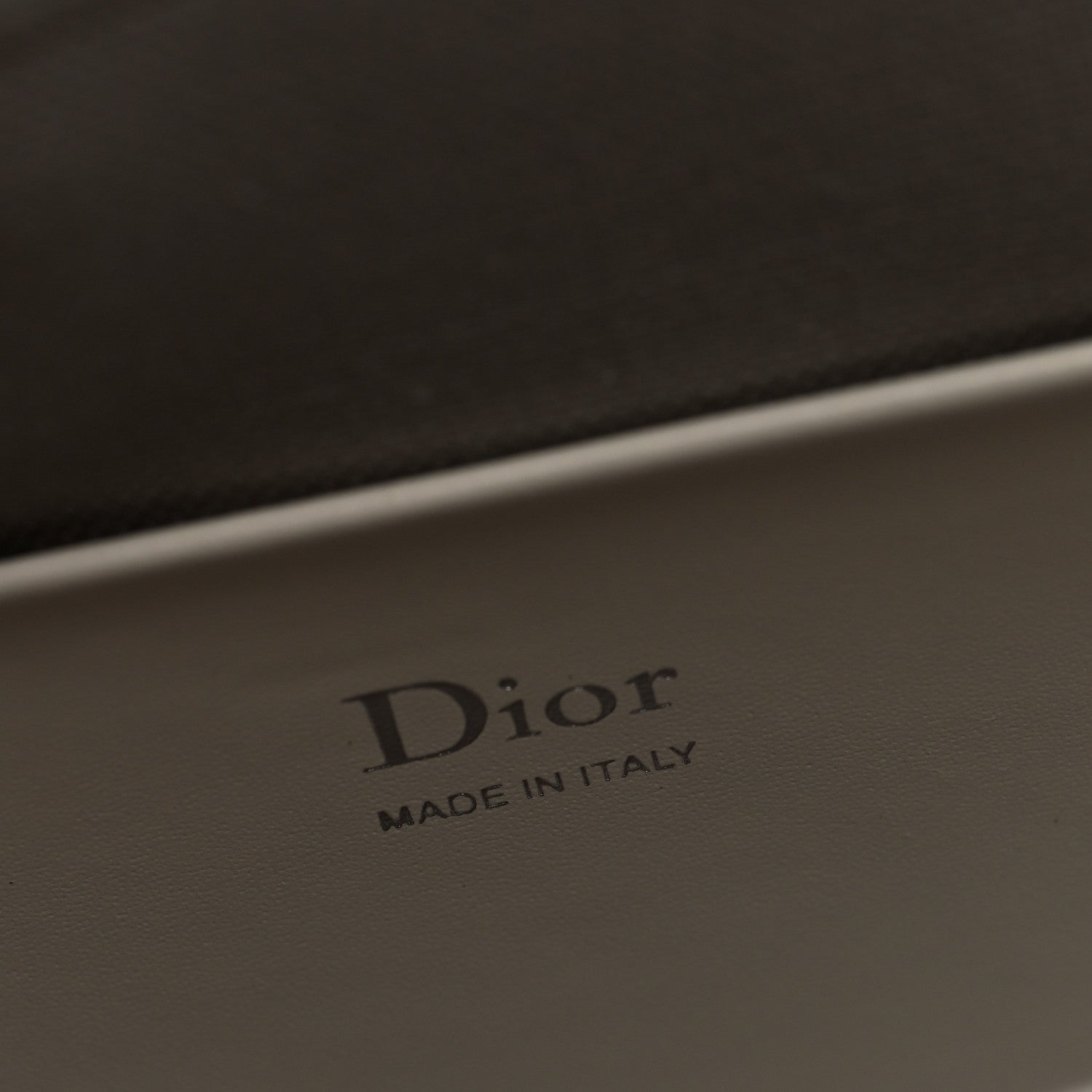 Christian Dior Oblique Mini Saddle Bag With Strap Latte Grey 6 of 9