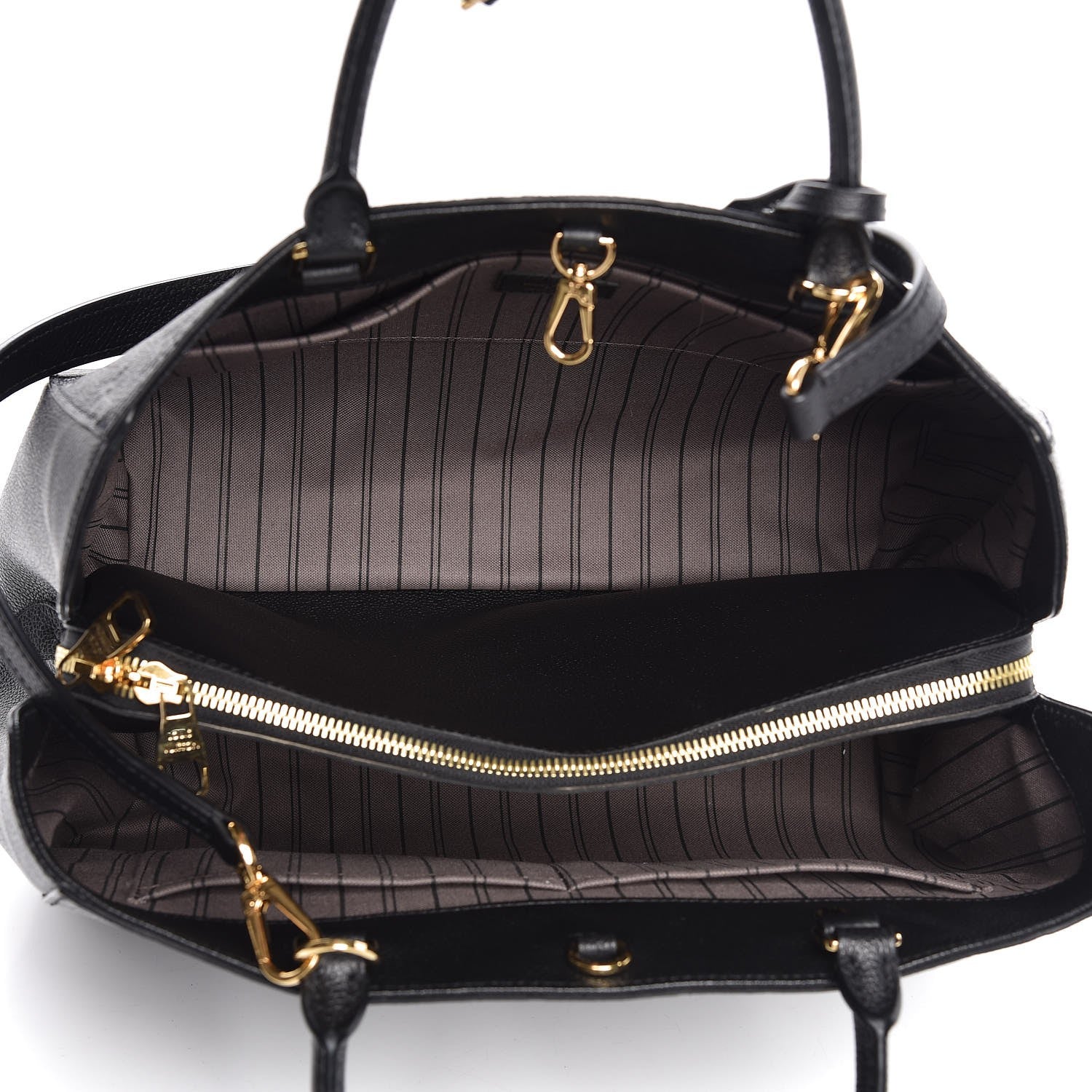 Louis Vuitton Empreinte Montaigne GM Black 6 of 9