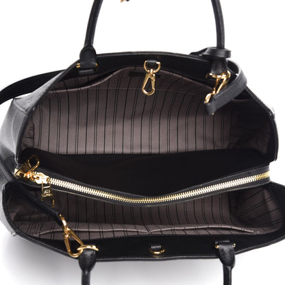 Louis Vuitton Empreinte Montaigne GM Black 6 of 9
