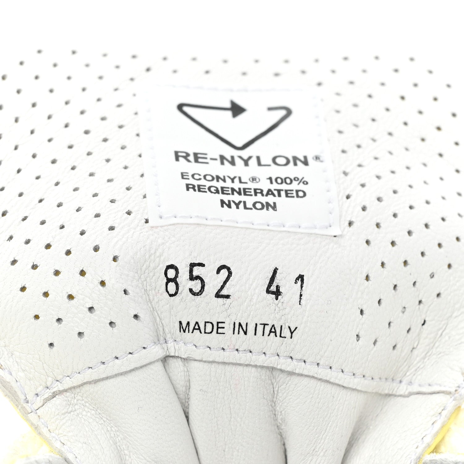 Prada Re-Nylon Piuma Metal Triangle Logo Quilted 45mm Sneakers 41 Narciso 10 of 14