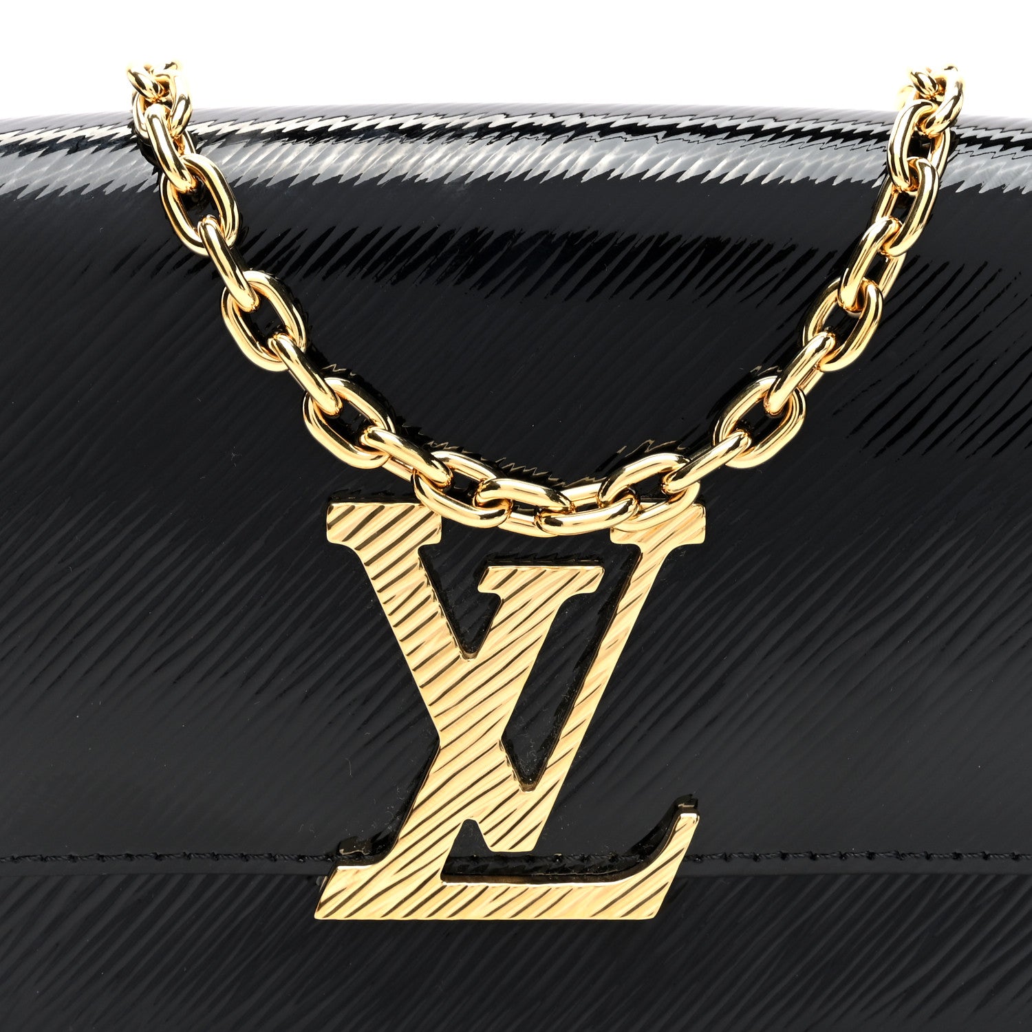 Louis Vuitton Electric Epi Pochette Louise NM Black 7 of 9