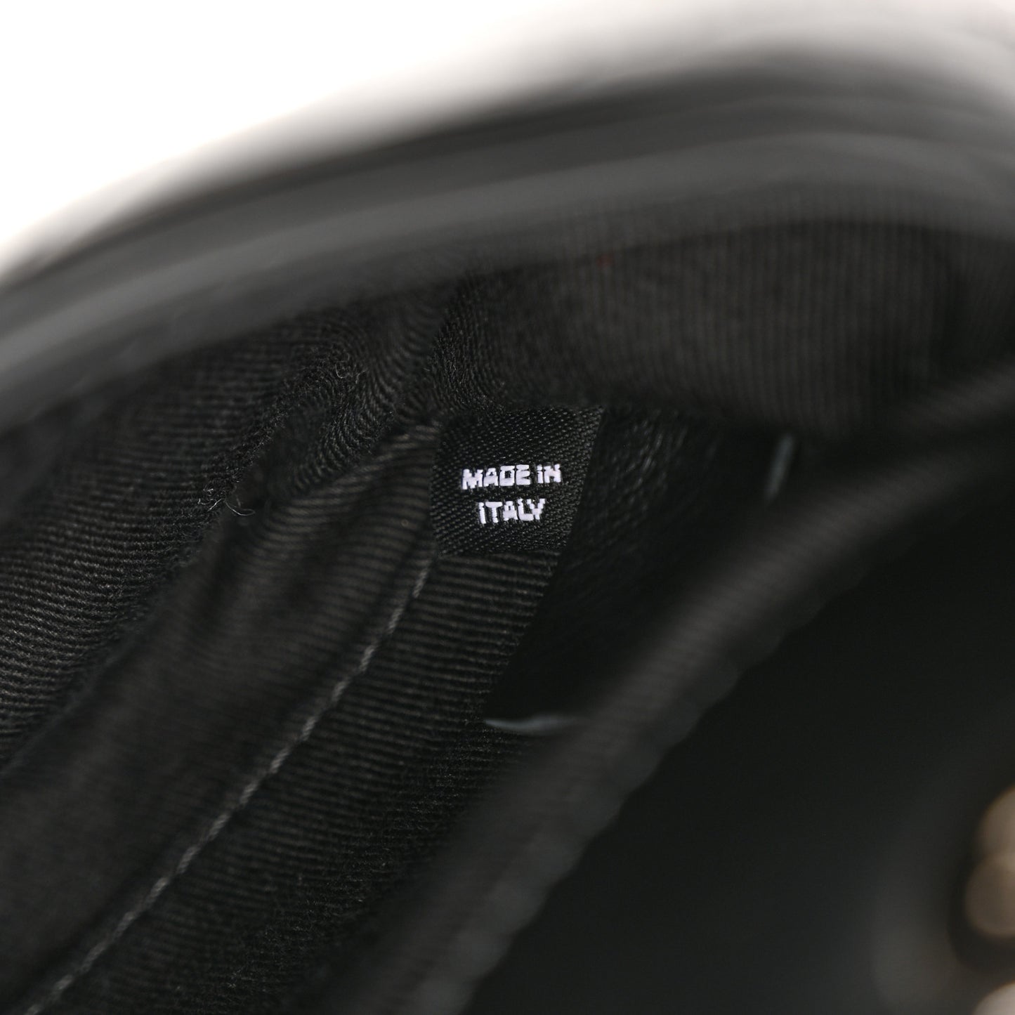 Calfskin Quilted CC Uniform Flap Belt Bag Black