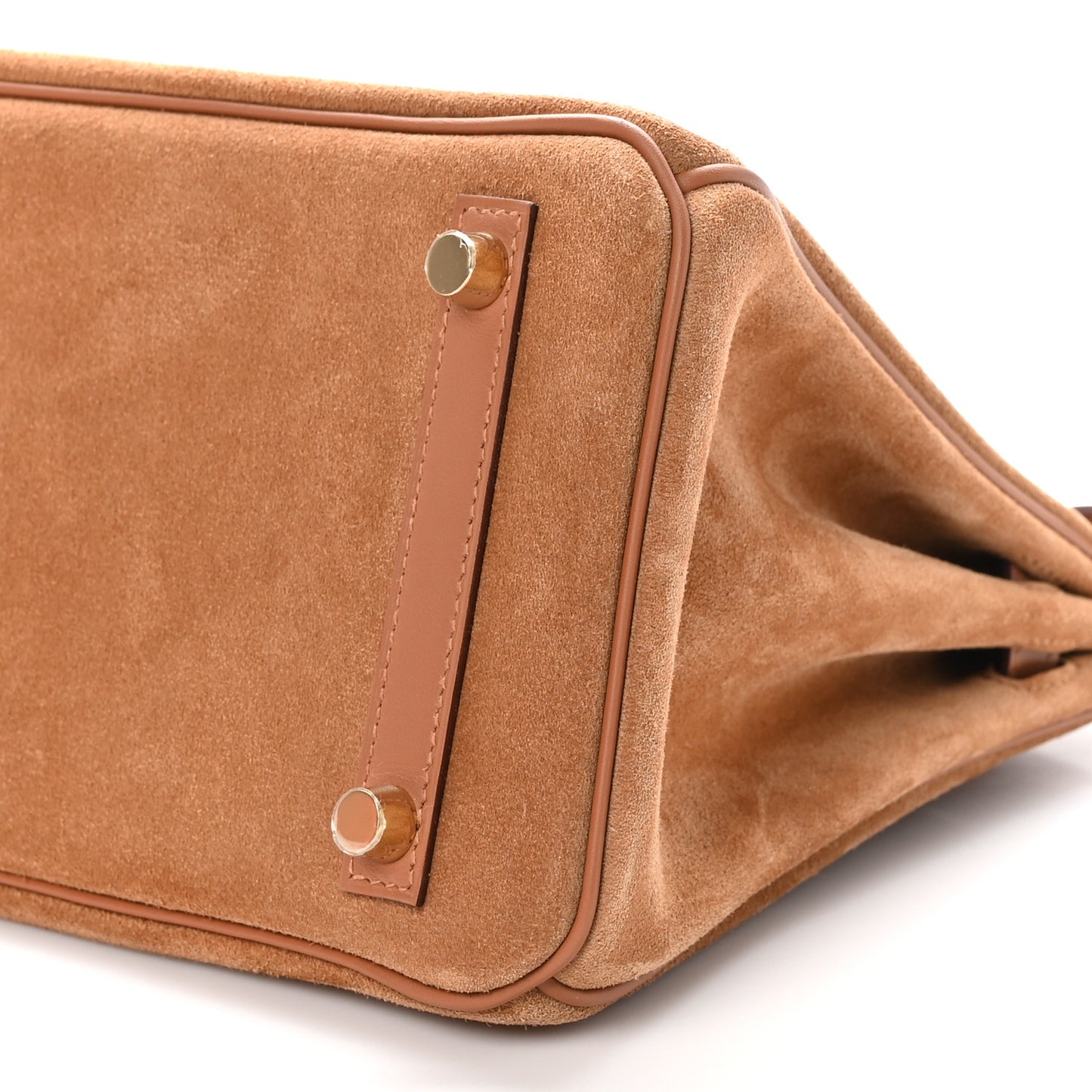 Veau Doblis Swift Grizzly Birkin 25 Gold