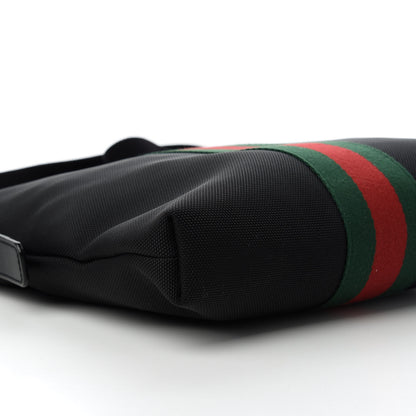 Gucci Techno Canvas Web Messenger Bag Black 6 of 10