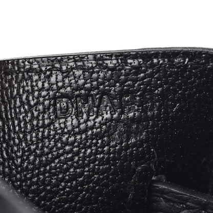 Hermes Togo Birkin 25 Black 9 of 31