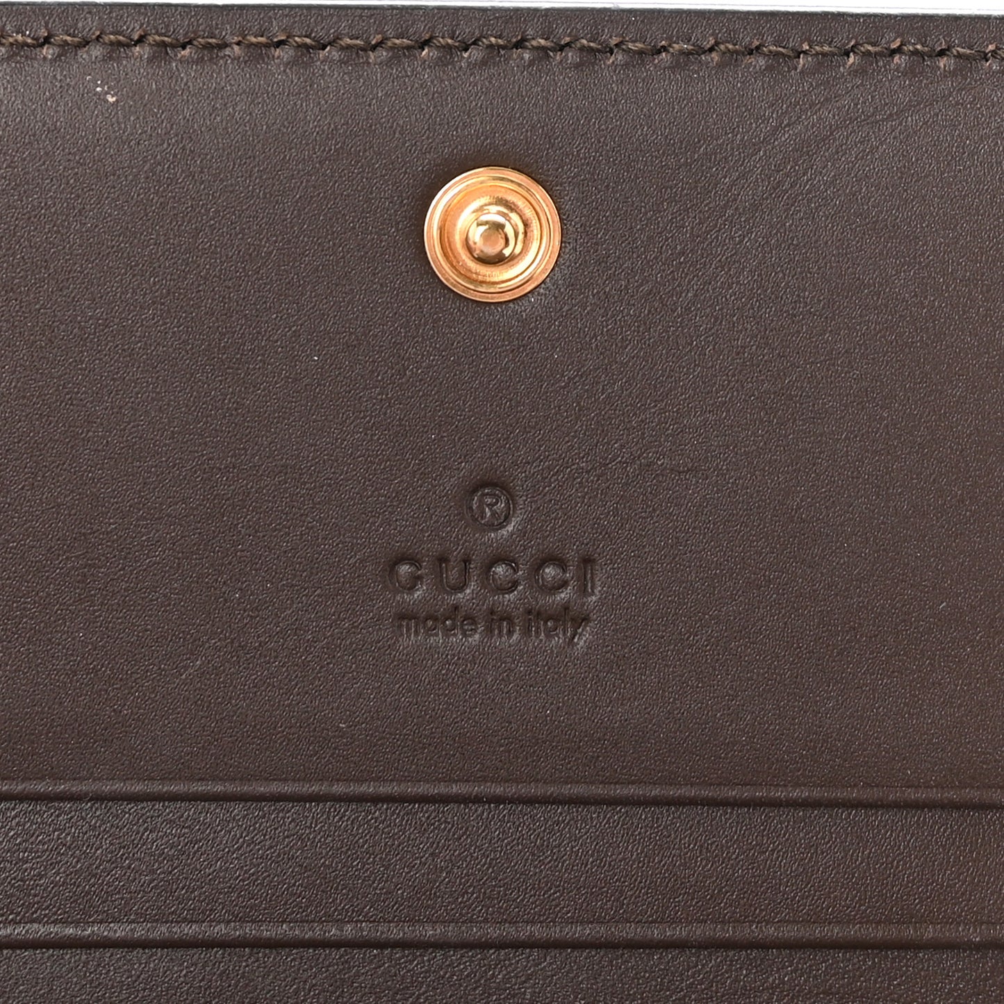 GG Supreme Monogram Card Case Beige