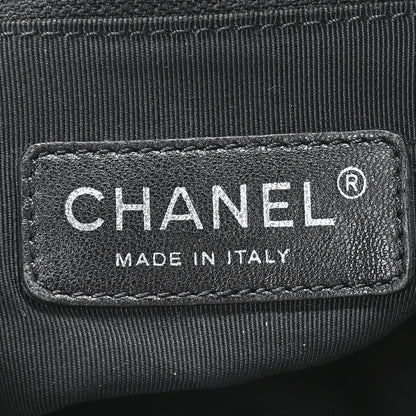 Chanel Metallic Calfskin Quilted Large Chain Me Hobo Silver 6 of 10