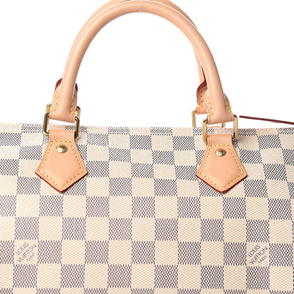 Louis Vuitton Damier Azur Speedy 35 9 of 9