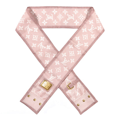 Louis Vuitton Silk Monogram New Denim Bandeau Rose Clair 1 of 3