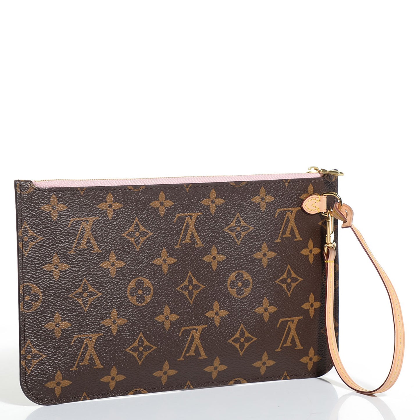 Monogram Neverfull MM GM Pochette Rose Ballerine