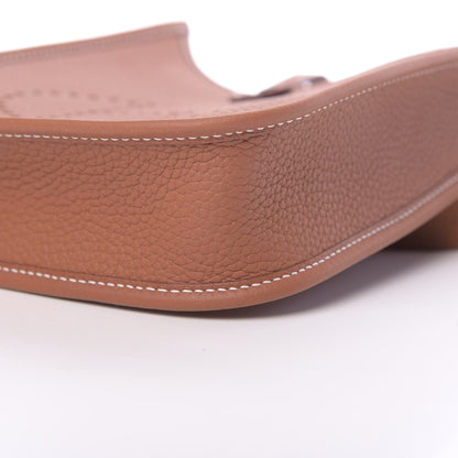 Hermes Taurillon Clemence Evelyne TPM Gold 10 of 11