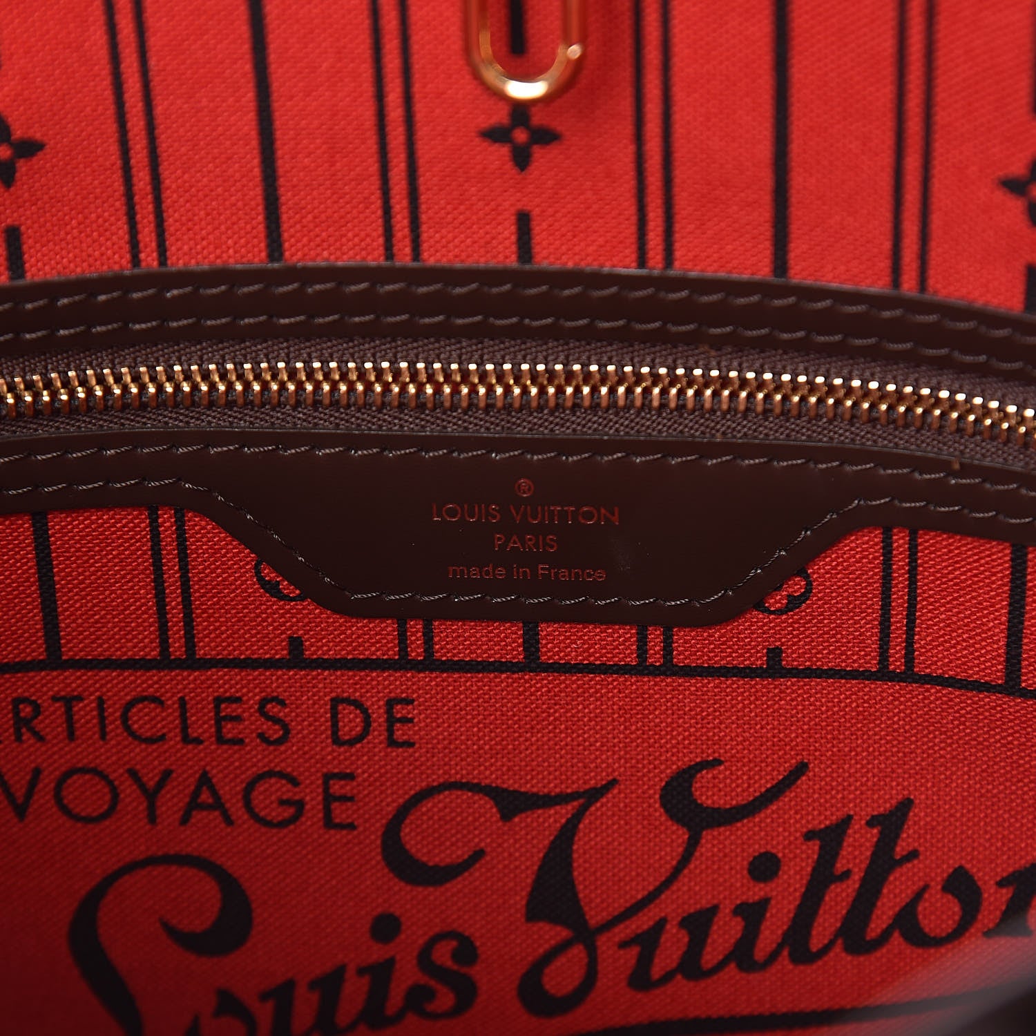 Louis Vuitton Damier Ebene Neverfull PM 6 of 10