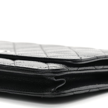 Chanel Caviar Quilted Wallet On Chain WOC Black 11 of 13