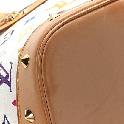 Louis Vuitton Monogram Multicolor Alma White 8 of 12