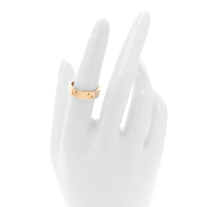Cartier 18K Yellow Gold 5.5mm LOVE Ring 54 7 2 of 5