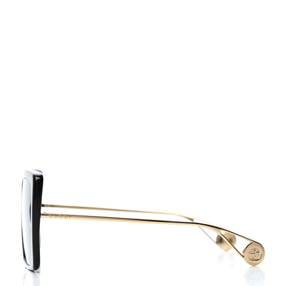 Gucci Acetate Oversize Square Frame GG0434S Sunglasses Black 3 of 4