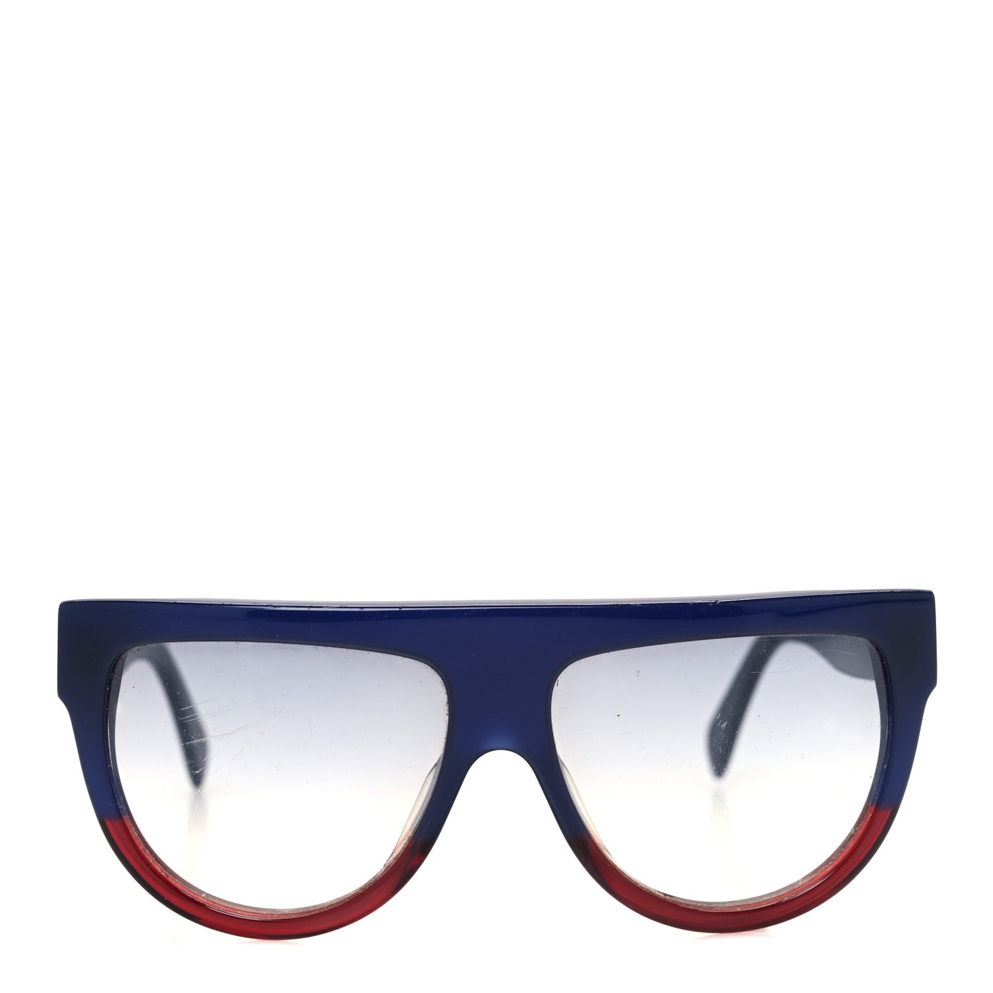 Acetate Shadow Sunglasses CL 41026/S Blue Red