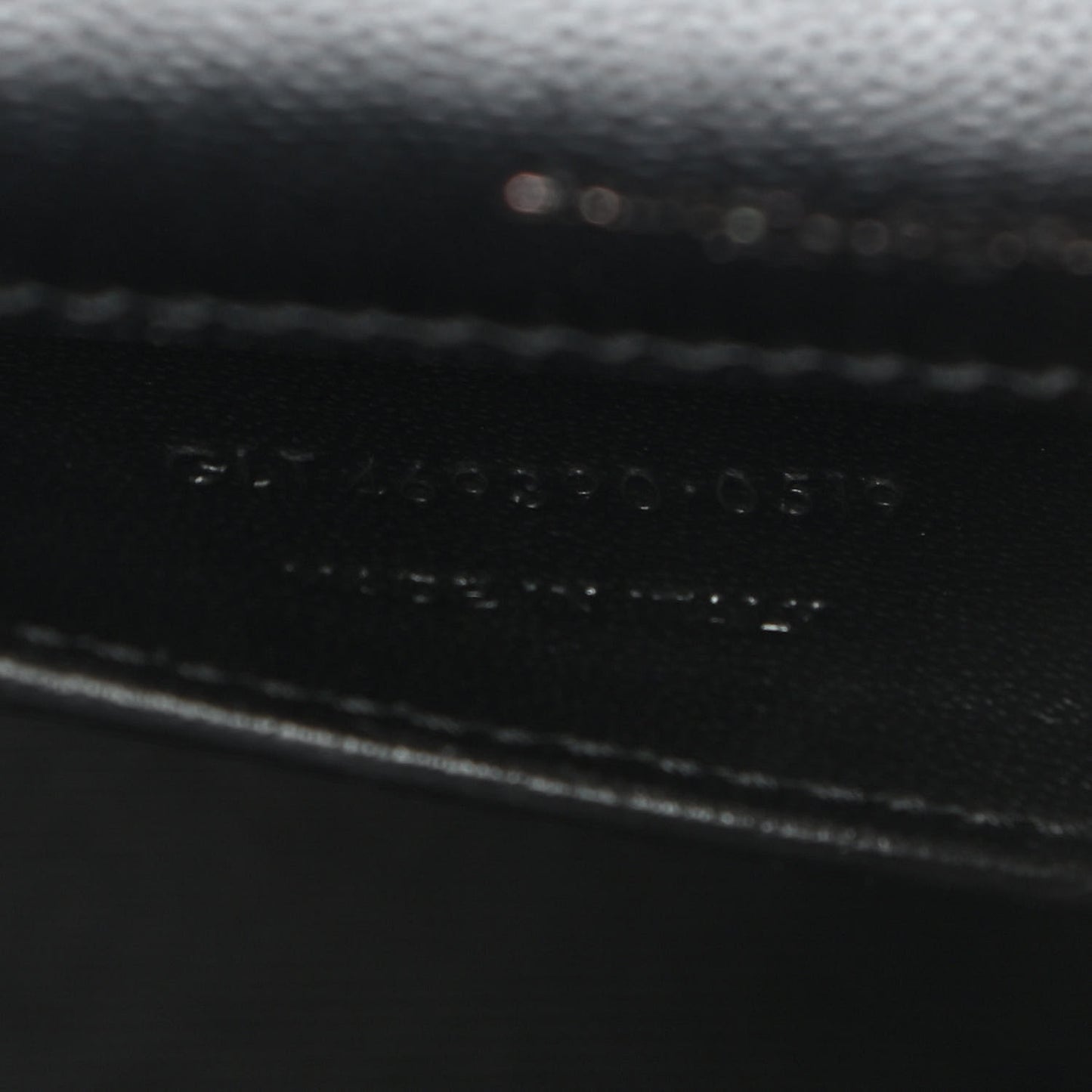 Grain De Poudre Small Monogram Kate Satchel Black