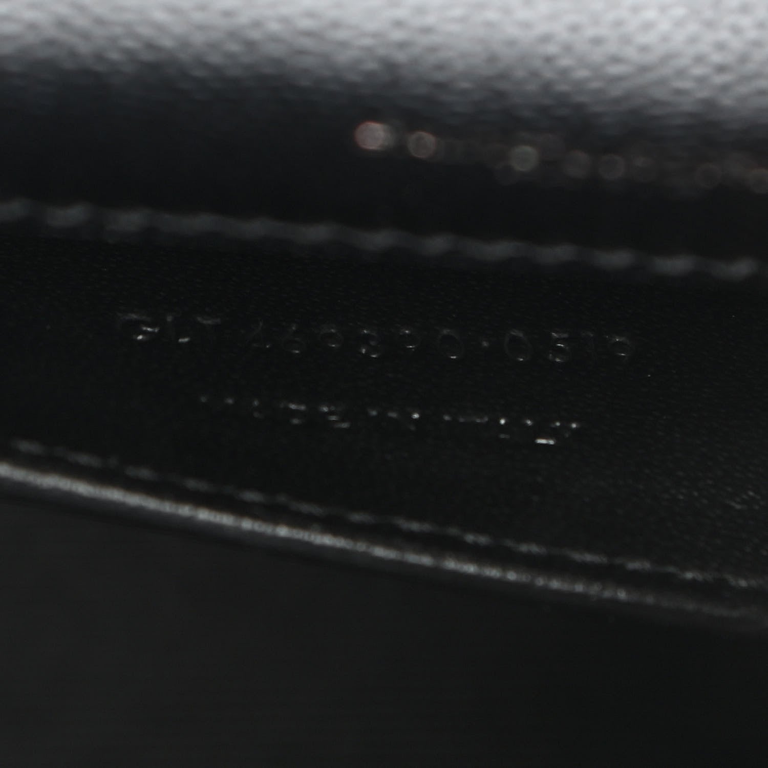 Saint Laurent Grain De Poudre Small Monogram Kate Satchel Black 7 of 10